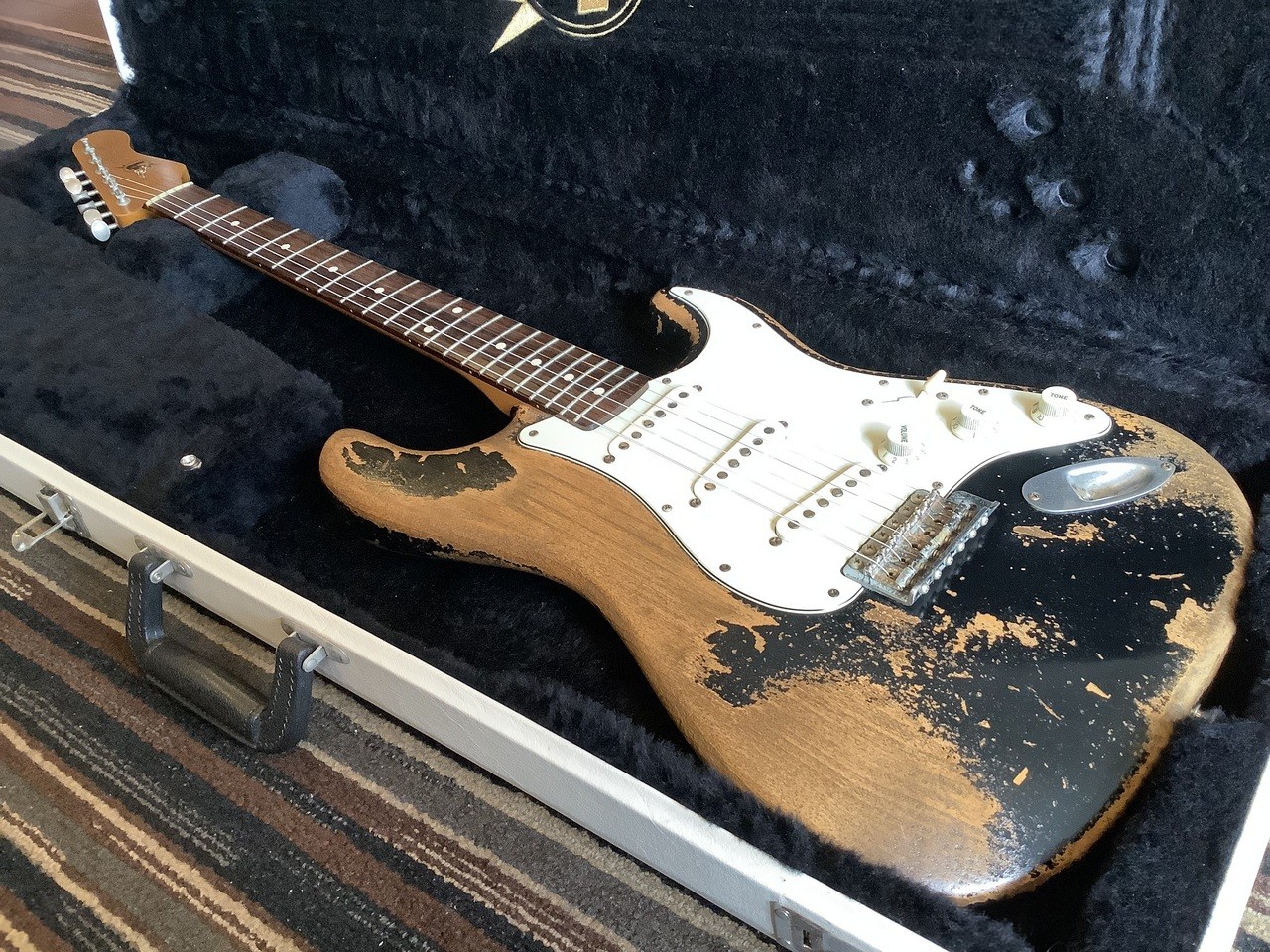 Rock N Roll Relics Blackmore Heavy Relic 3.39kg with hard case Electric Guitar