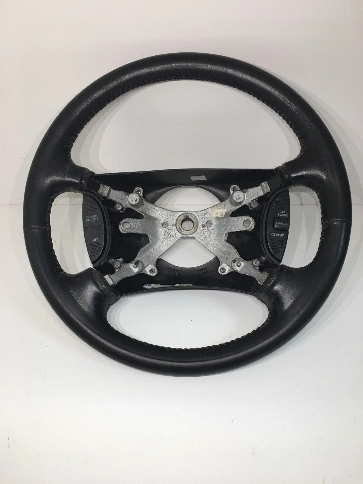 ✅ 1998-2001 Dodge Ram 1500 2500 3500 Black Leather Steering Wheel OEM