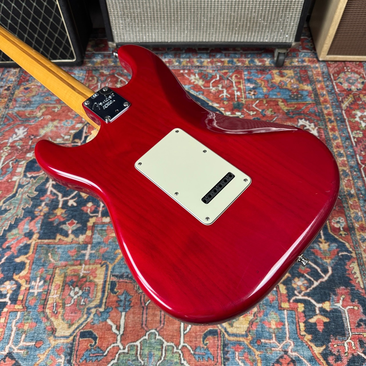 1998 Fender American Deluxe HSS Stratocaster w/Roller Nut & HSC