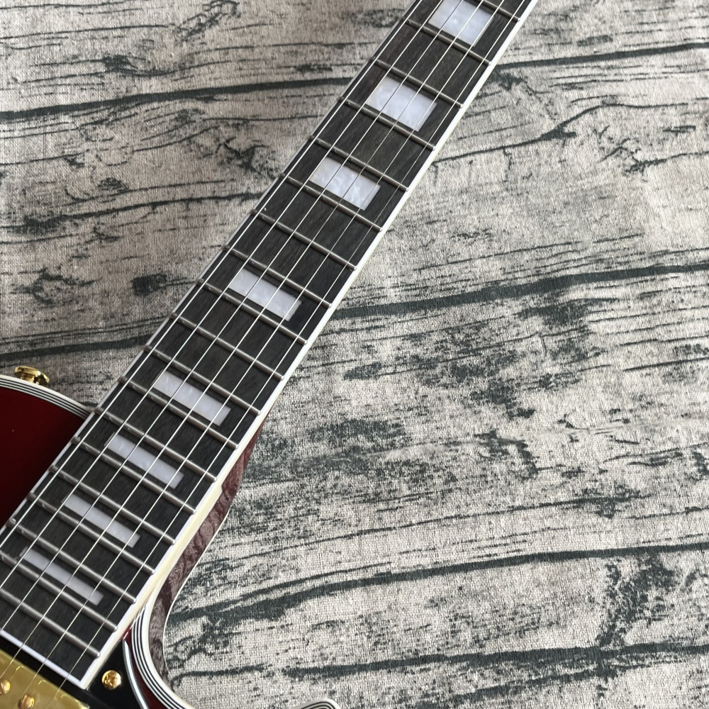 Hot selling Wine Red electric guitar gold color hardware free shipping