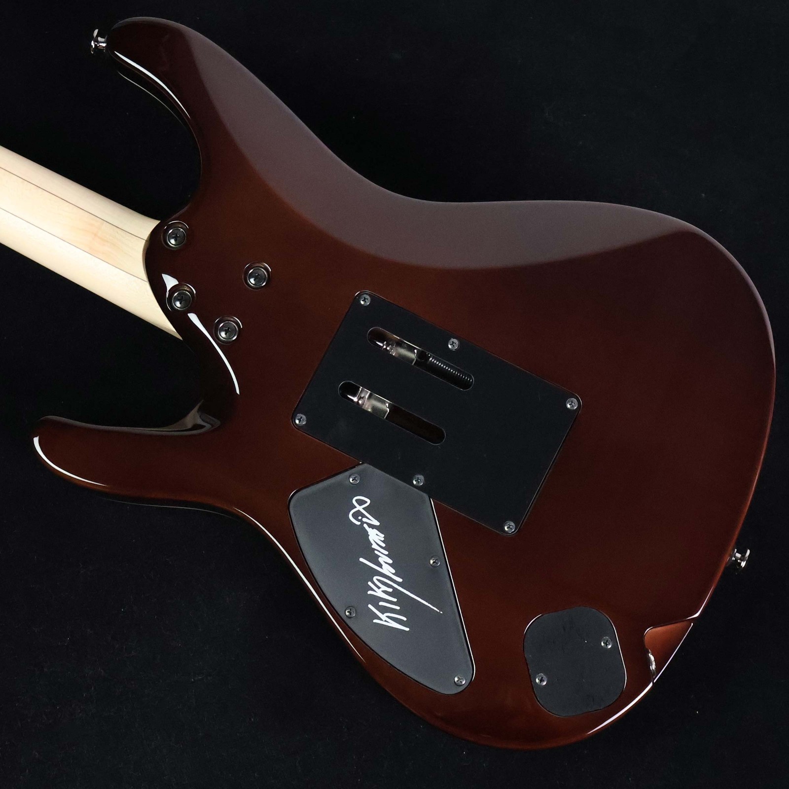 Ibanez / KIKO100 KIKO LOUREIRO Model Transparent Ruby Red Electric Guitar