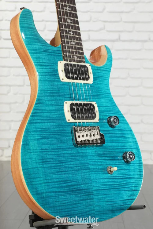 PRS SE CE 24 Electric Guitar – Blue Matteo, Sweetwater Exclusive