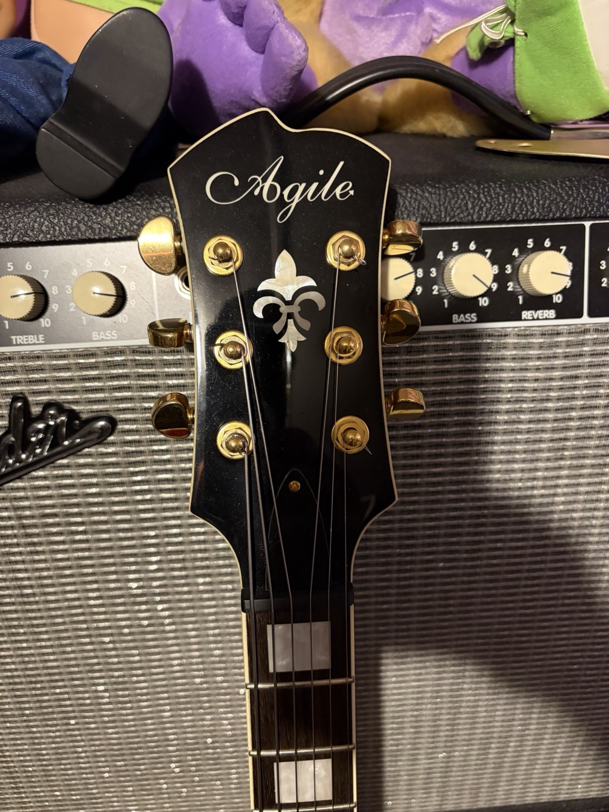 AGILE AS-820 Hollow electric guitar