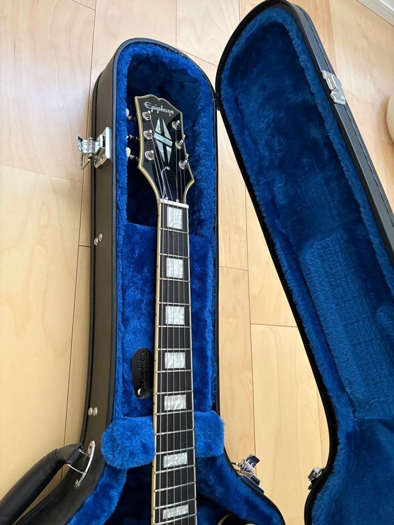 Epiphone Shinichi Ubukata ES-355 Ver02 Semi-Hollow Body Electric Guitar Black Ha