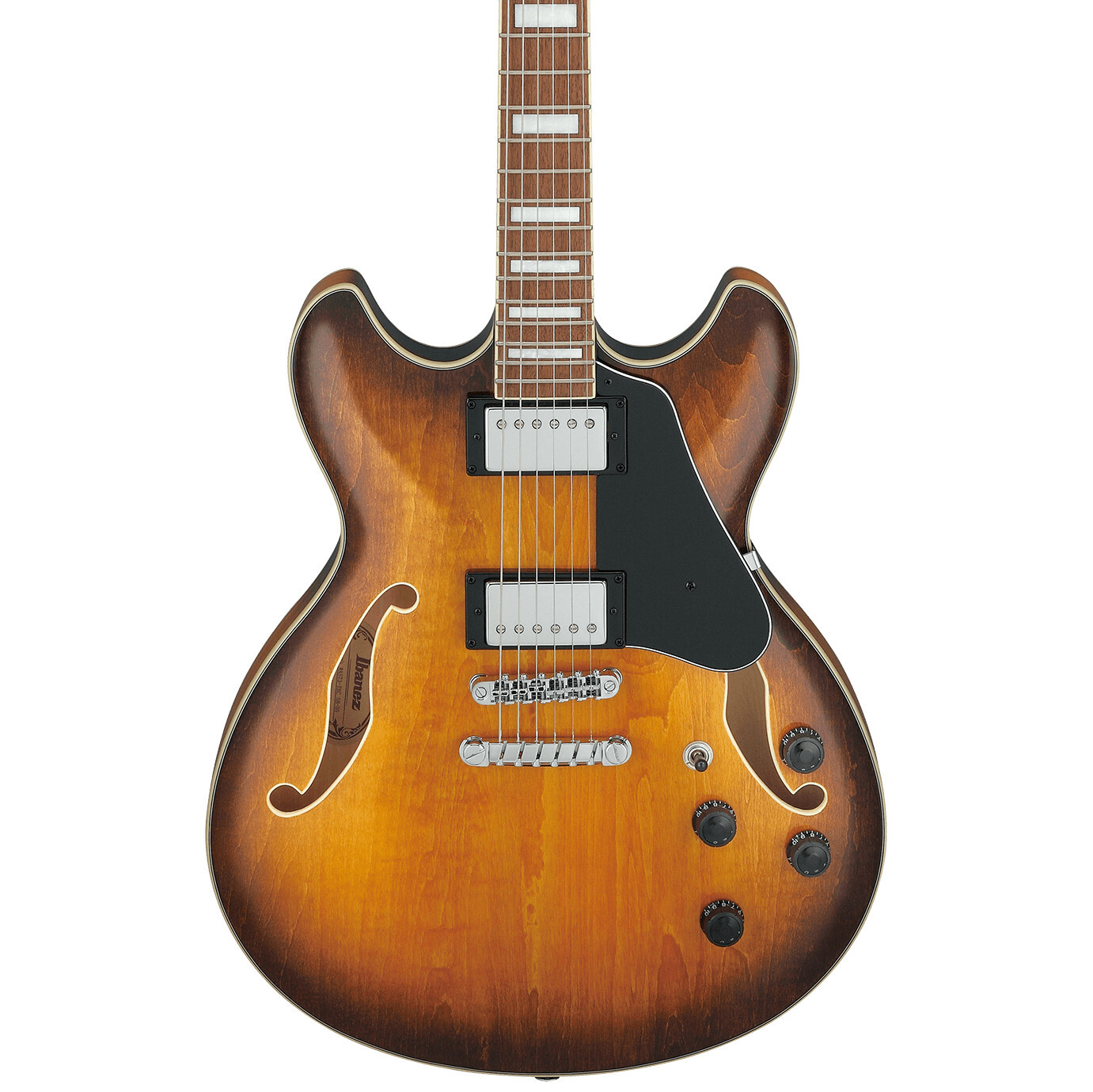 Ibanez AS73 Artcore Semi-Hollow Electric Guitar, Tobacco Brown