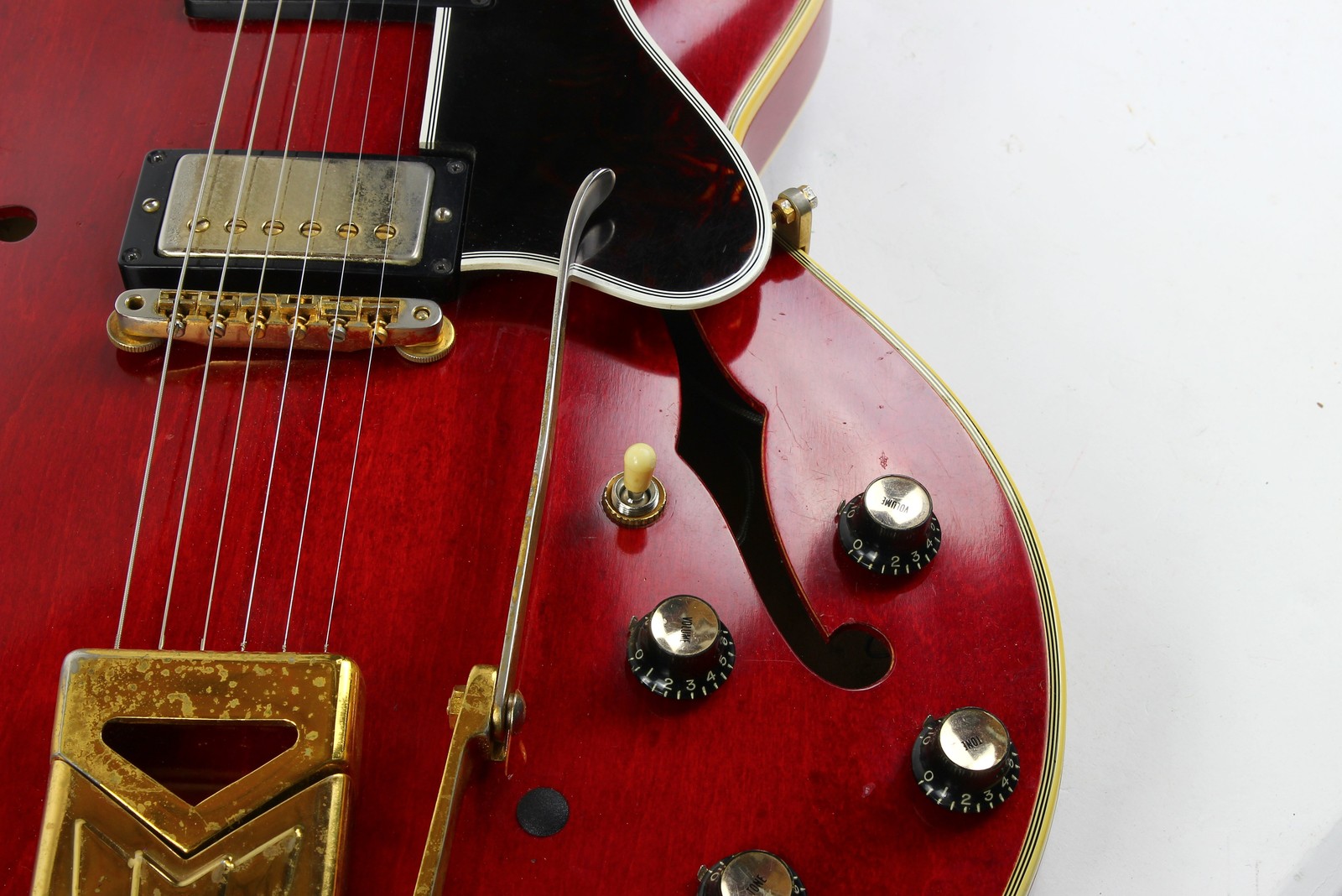 1961 Gibson ES-355 TDSV Cherry 2 PAF Humbuckers Vintage Guitar | Original Case
