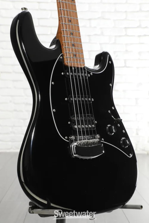 Ernie Ball Music Man Cutlass RS HSS Electric Guitar – Black