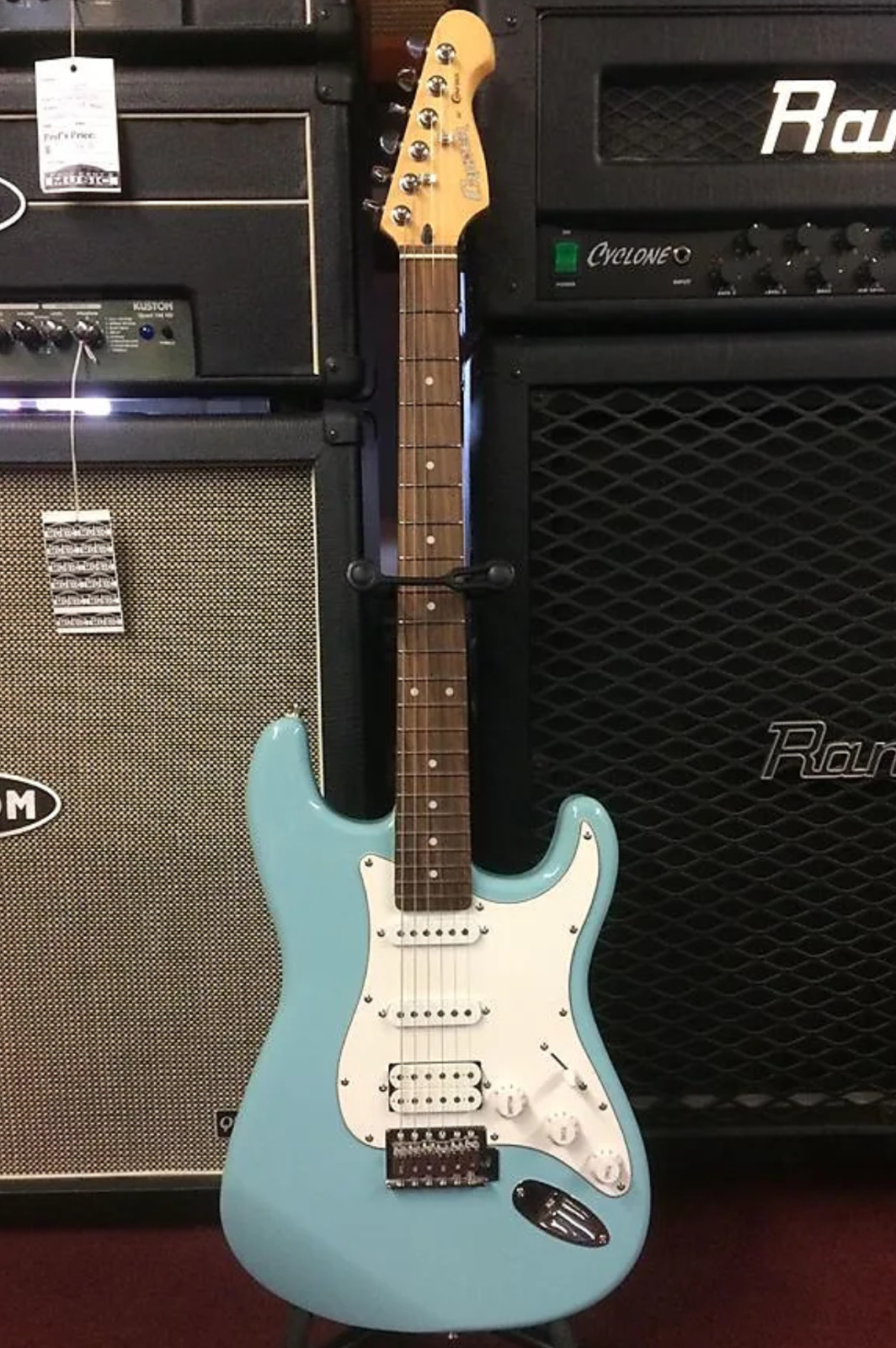 Cruzer by Crafter ST-200 Electric Guitar – Sky Blue