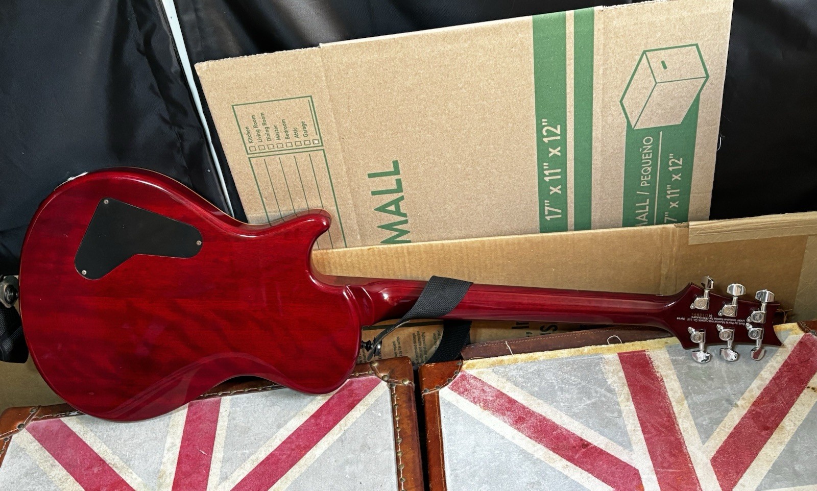 PRS SE Singlecut Scarlet Red Electric Guitar w Case