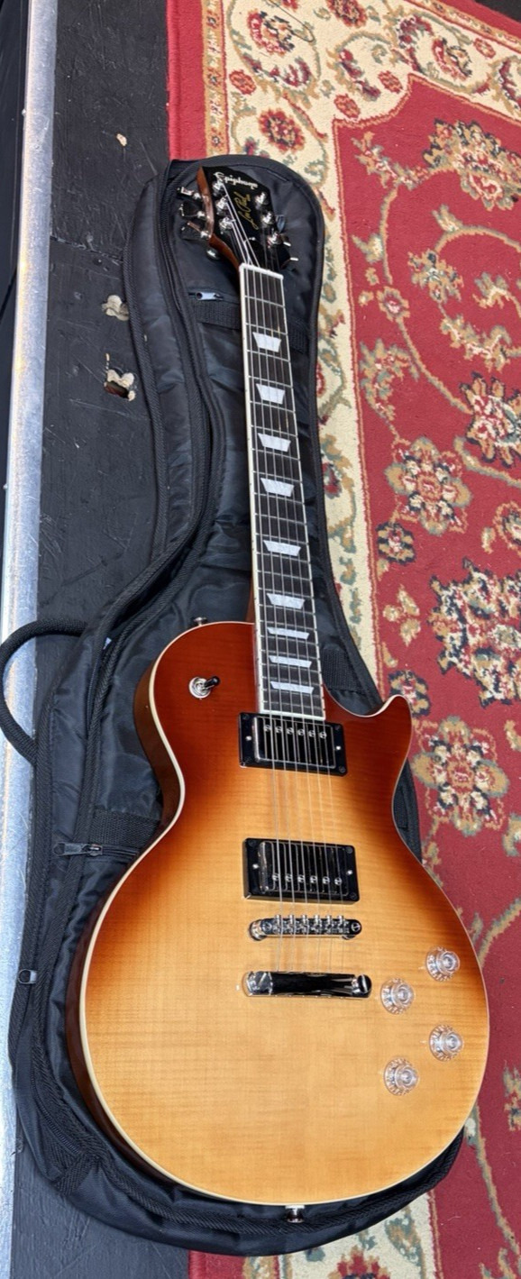 Used Epiphone Les Paul Modern Figured Cafe Latte Fade 7.4lbs
