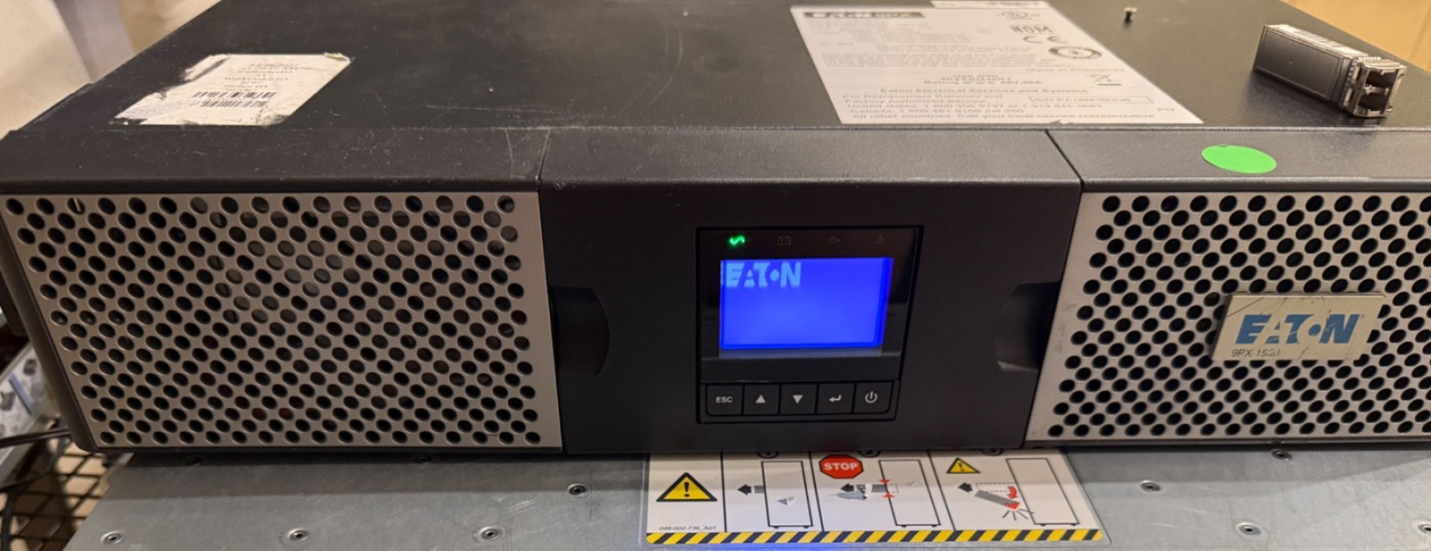 Eaton 5PX 5PX1500RT UPS 1500va 120v 2U LCD 15amp 9PX1500RT 1500VA