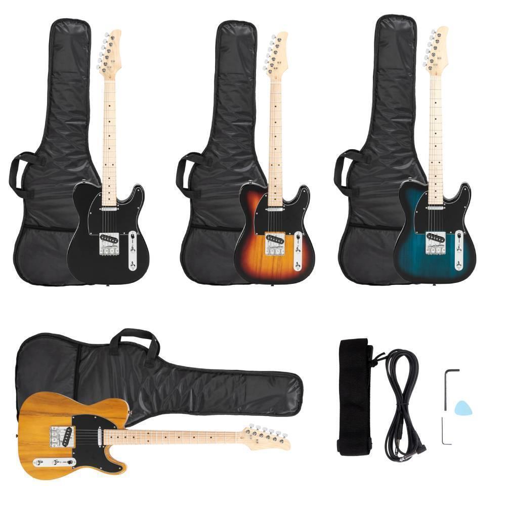 GTL Maple Fingerboard Electric Guitar Rigth Handed 6 Strings w/ Bag Strap