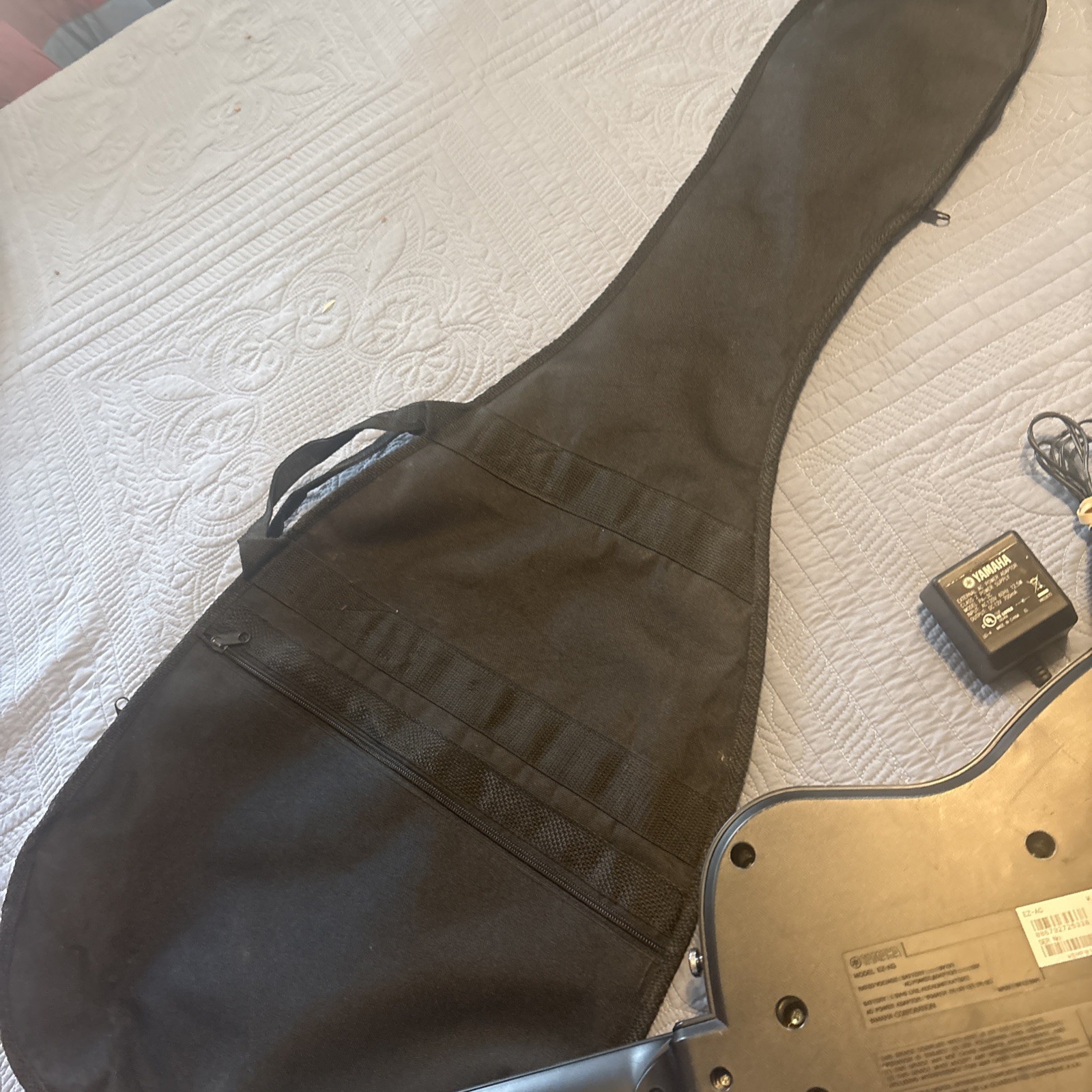 Yamaha EZ-AG Digital Electric Guitar Learning Functions Black Battery Operated