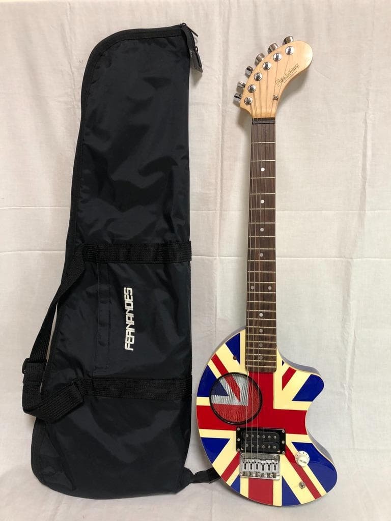 FERNANDES ZO-3 Union Jack Fernandes with built-in amplifier