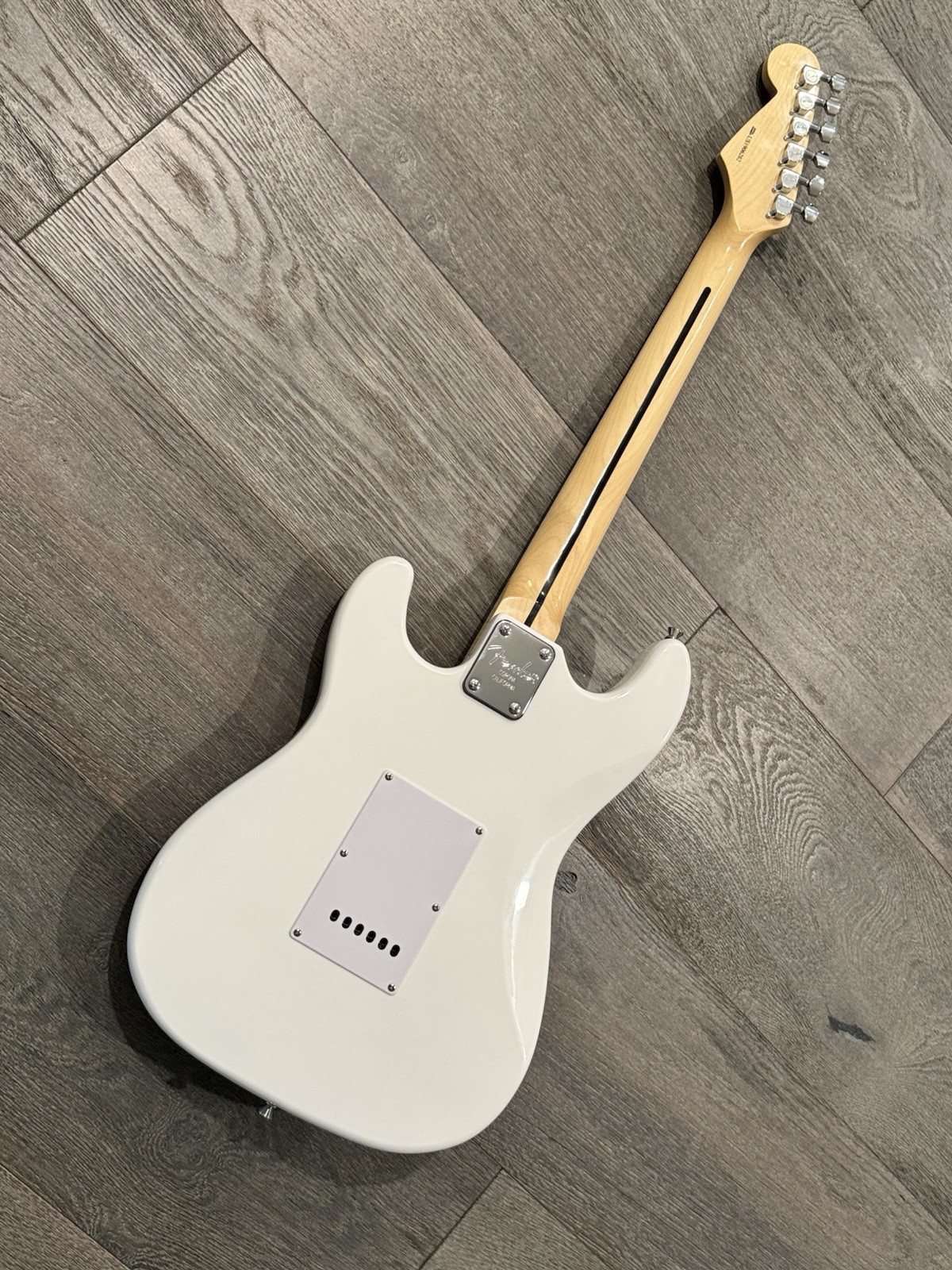 Classic White ST Electric Guitar HSS Pickups