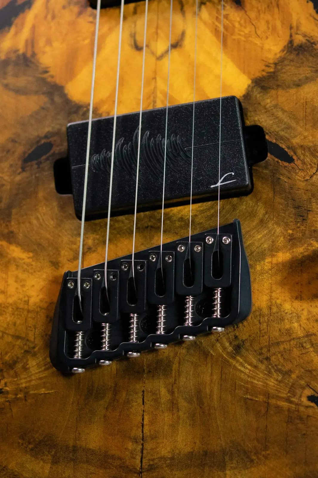Legator N6FSS-DV Multi-Scale Electric Guitar – Death Valley with Gig Bag