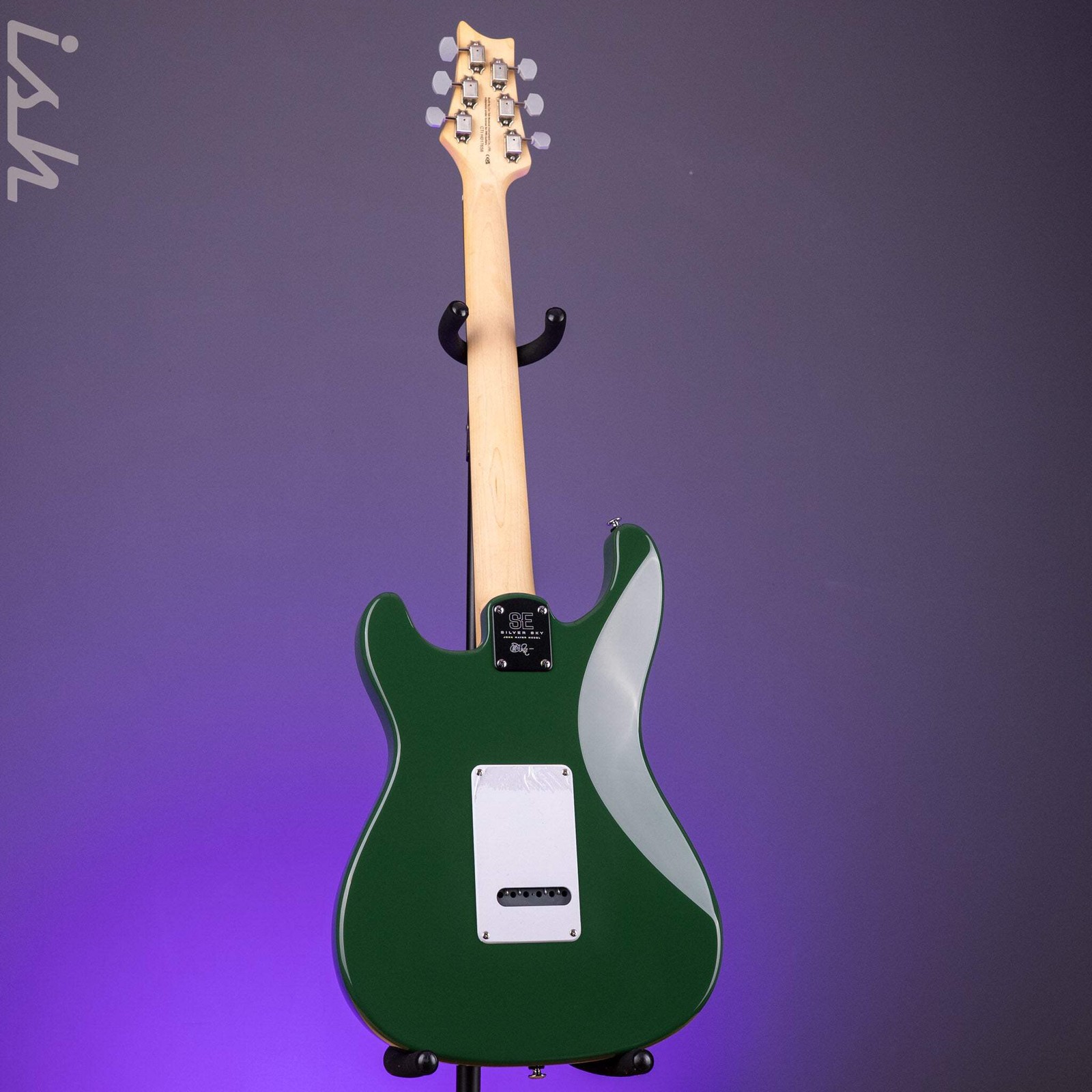 PRS SE Silver Sky Rosewood Board Laurel Green Demo