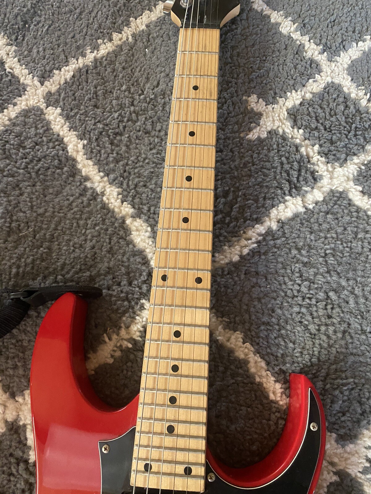 GIO RG miKro 6str Red Electric Guitar