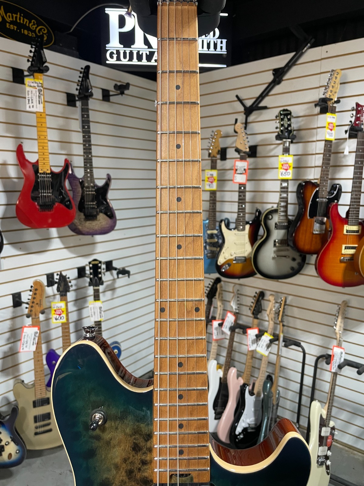 Wolfgang Special QM Electric Guitar – Indigo Burst #72M GET PLEK’D!