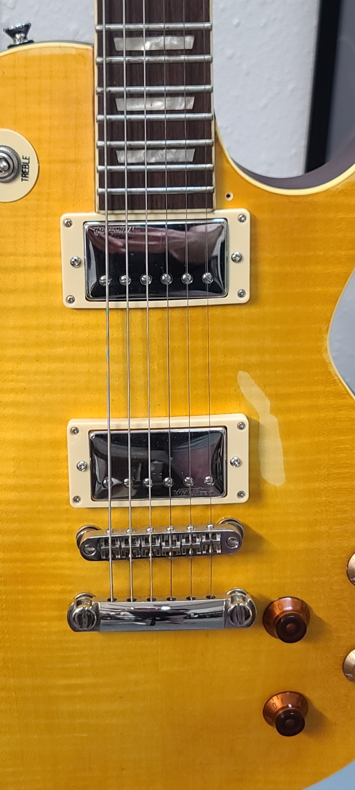 Vintage V100 MR-PGM Icon Greenie LP Peter Green Lemon Drop Relic Finish