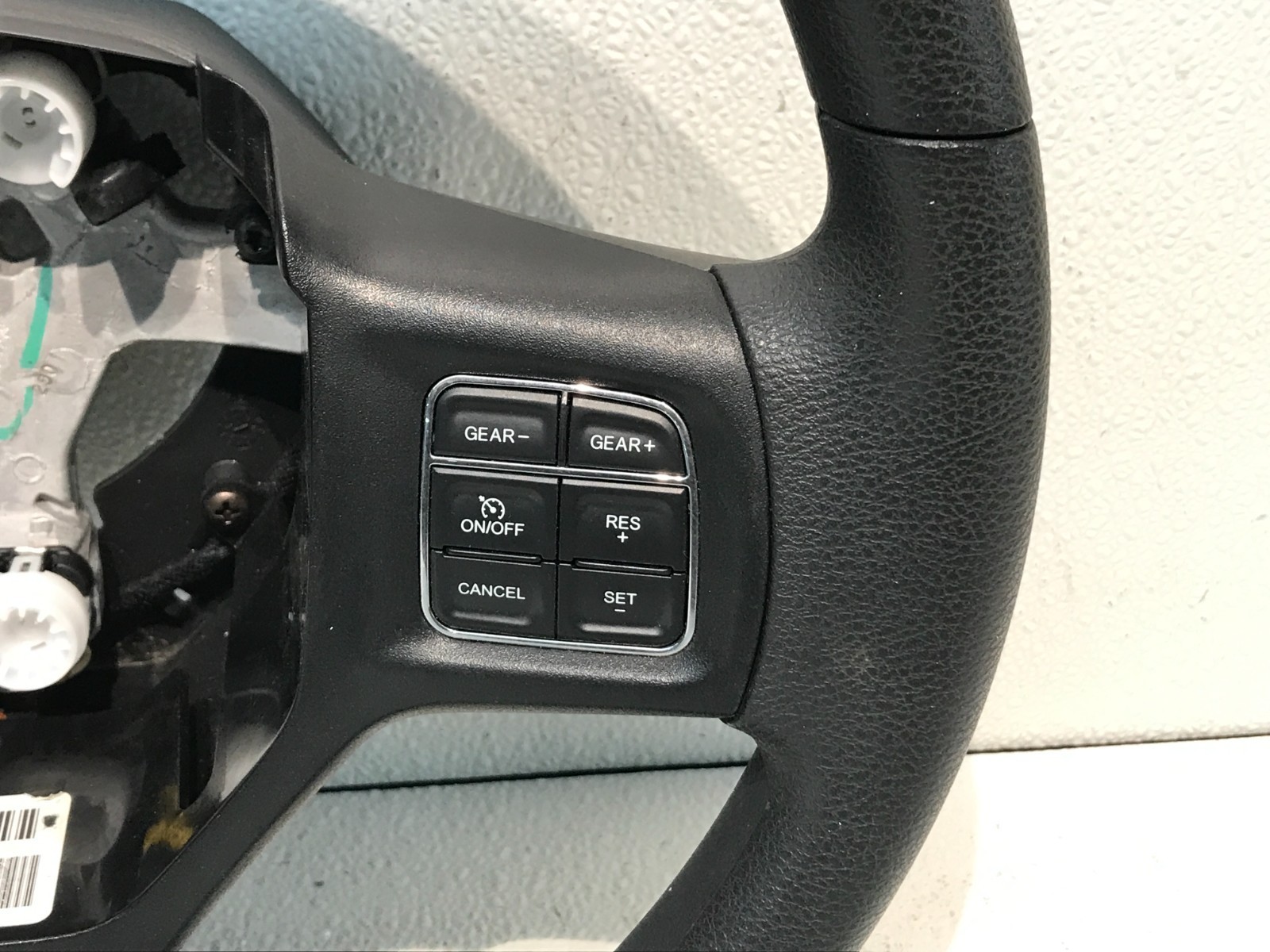 2013-18 Ram 1500 Black Leather Steering Wheel OEM