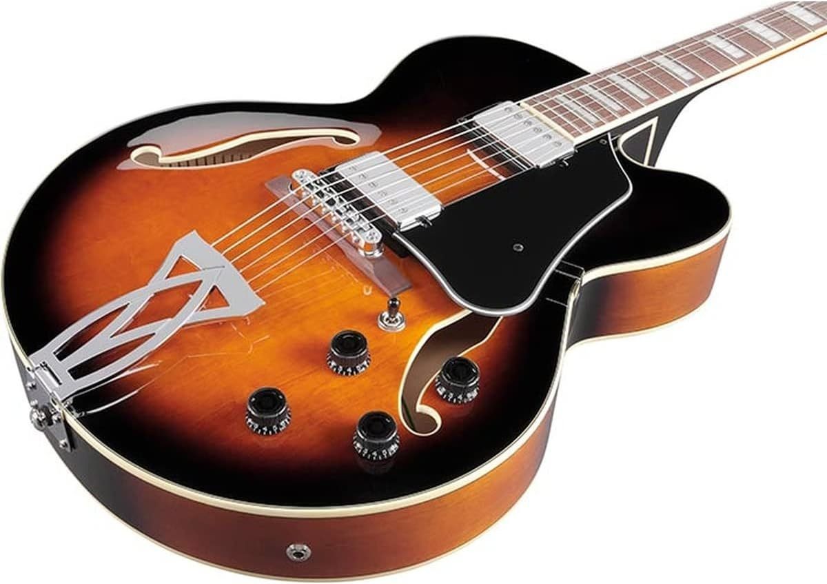 Ibanez Full Hollow Electric Guitar AF75-BS w/ Bag