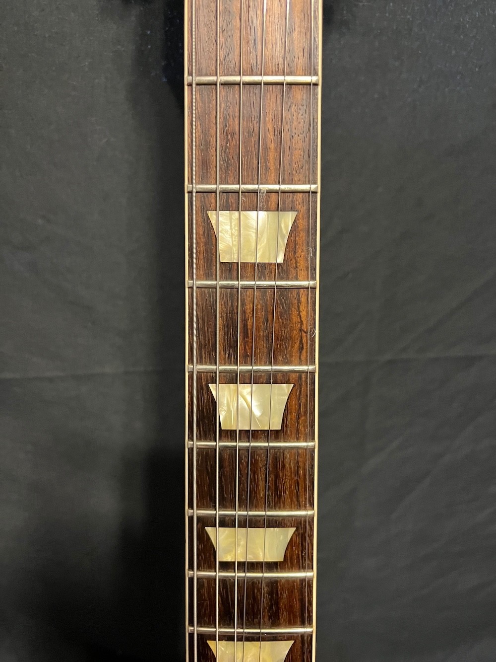 2017 Gibson Custom Shop Les Paul Standard Painted Over Aged Ebony Cherry/Sunburs