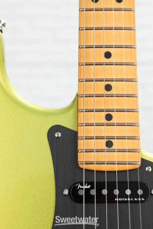 Fender American Ultra II Stratocaster Electric Guitar – Solar Flare, Maple