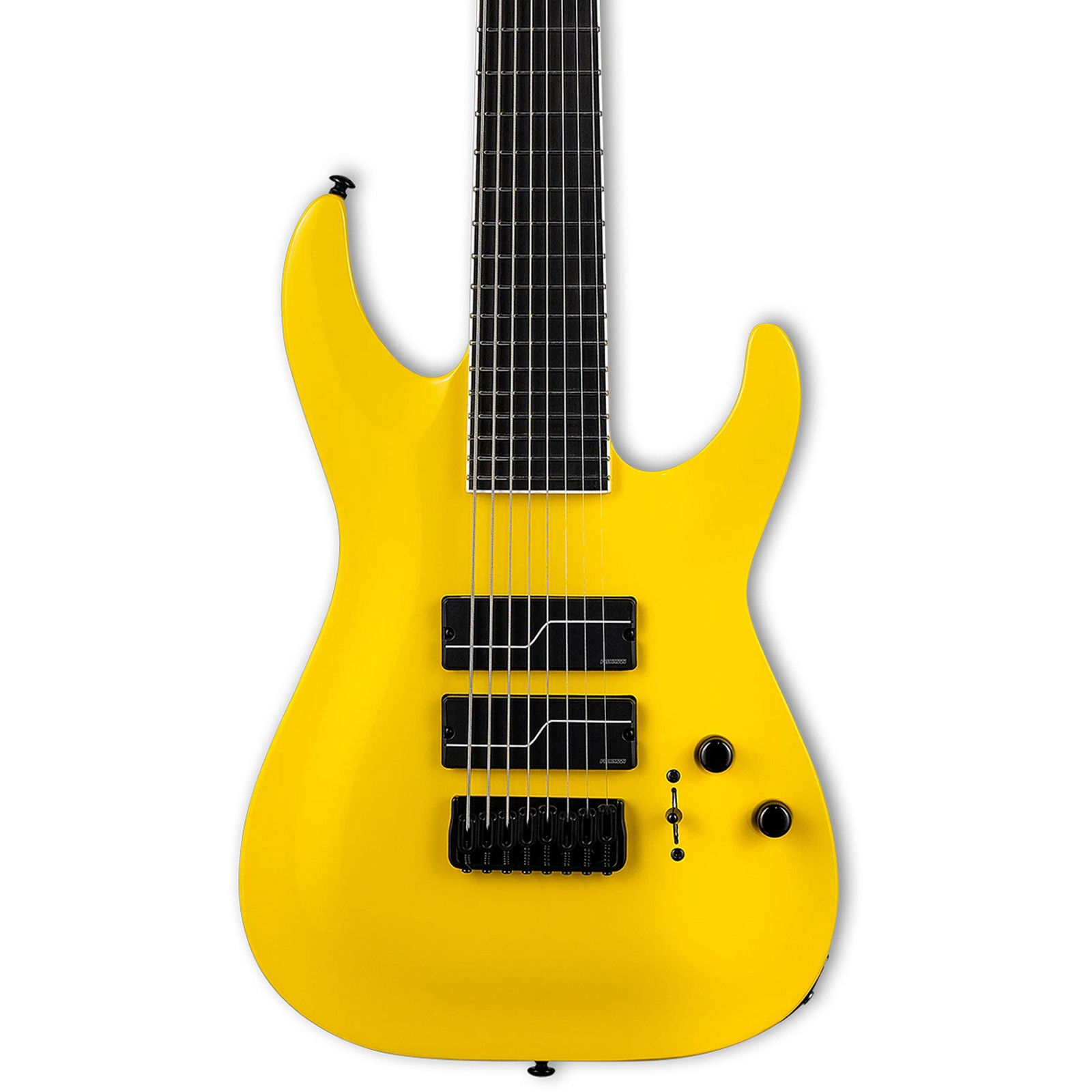 ESP LTD SC-608 Stephen Carpenter Baritone Electric Guitar – Yellow