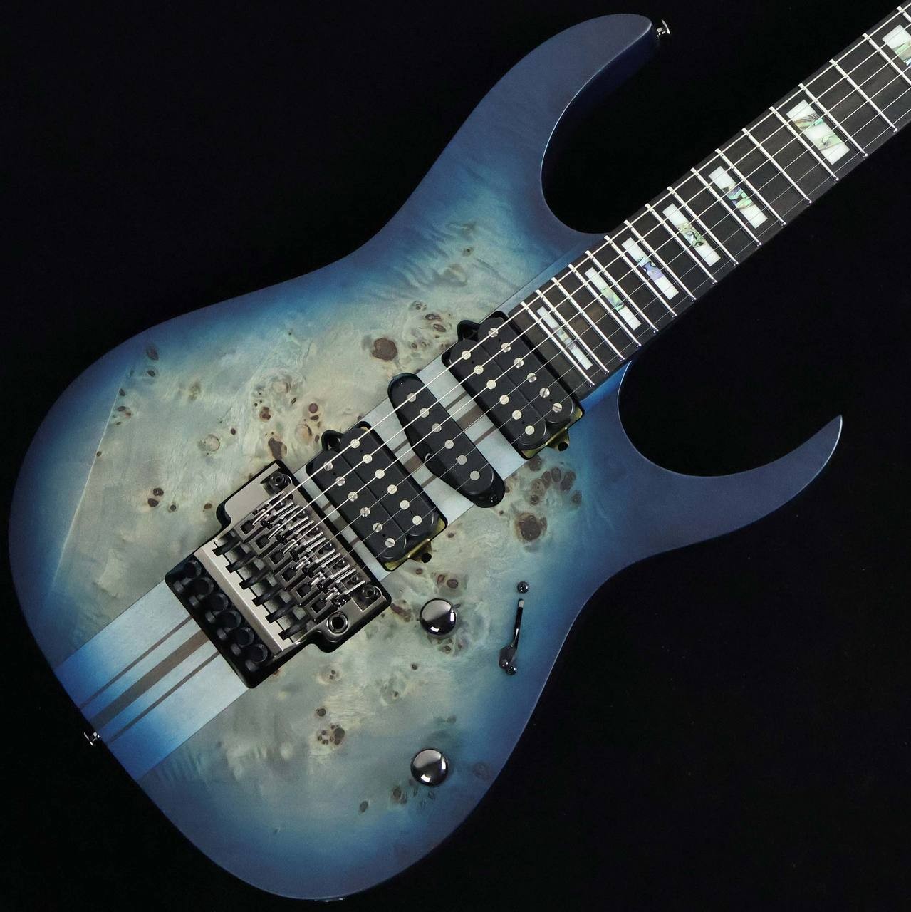 Ibanez RGT1270PB Cosmic Blue Starburst Flat Electric Guitar Used