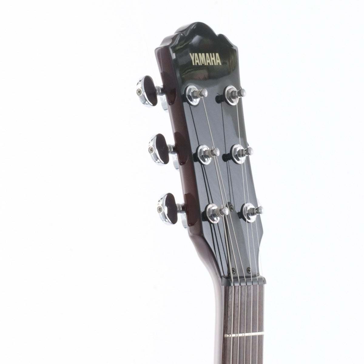 Yamaha AES620 Dark Red Transparent Relic LP Guitar Used