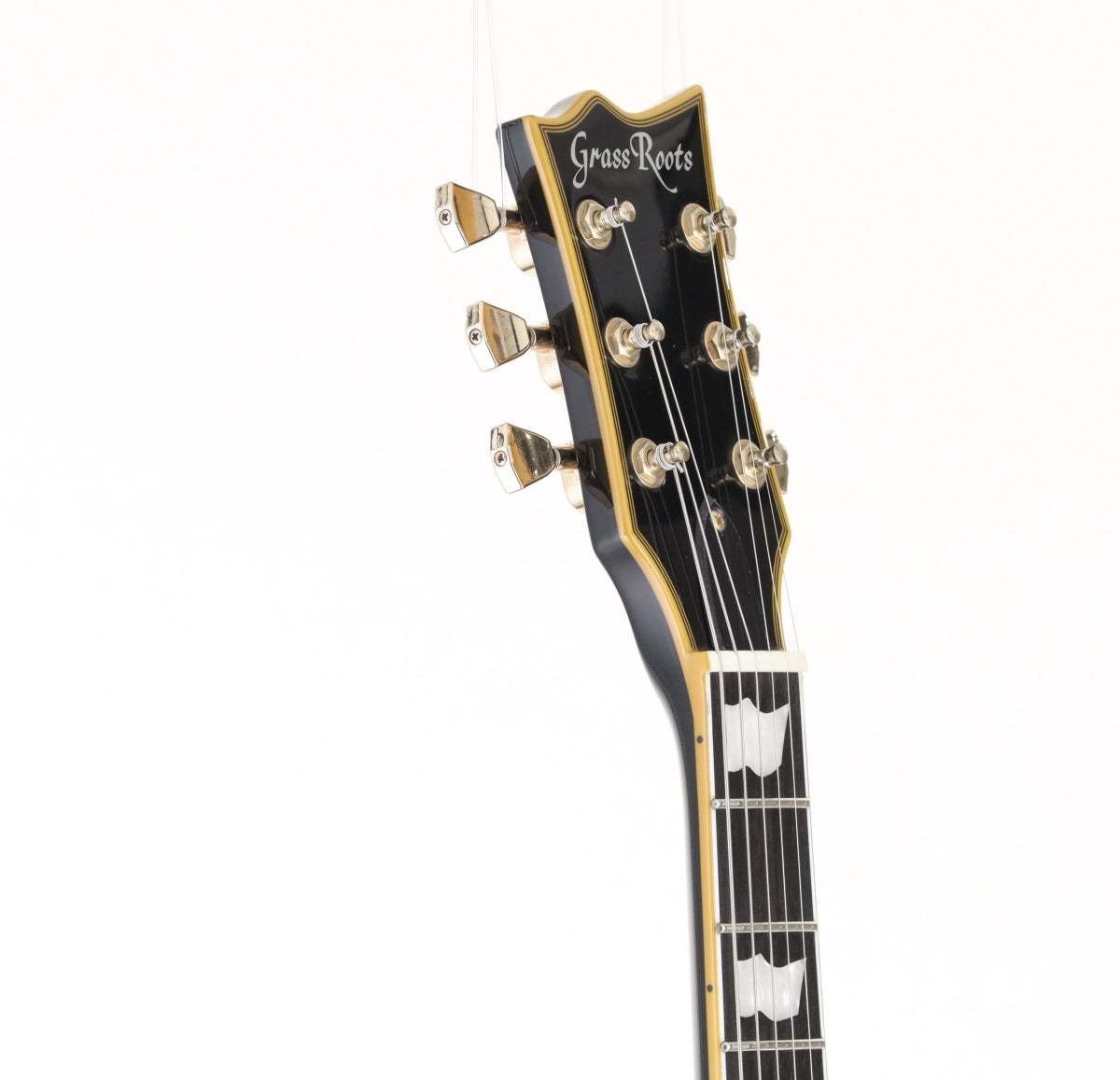 Grass Roots G-EC CTM Gloss Vintage Black Electric Guitar W/Gig Bag Used Product