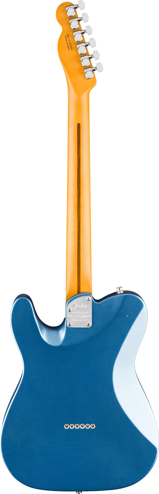 Fender American Ultra Luxe Vintage ’60s Tele Custom, Rosewood, Lake Placid Blue