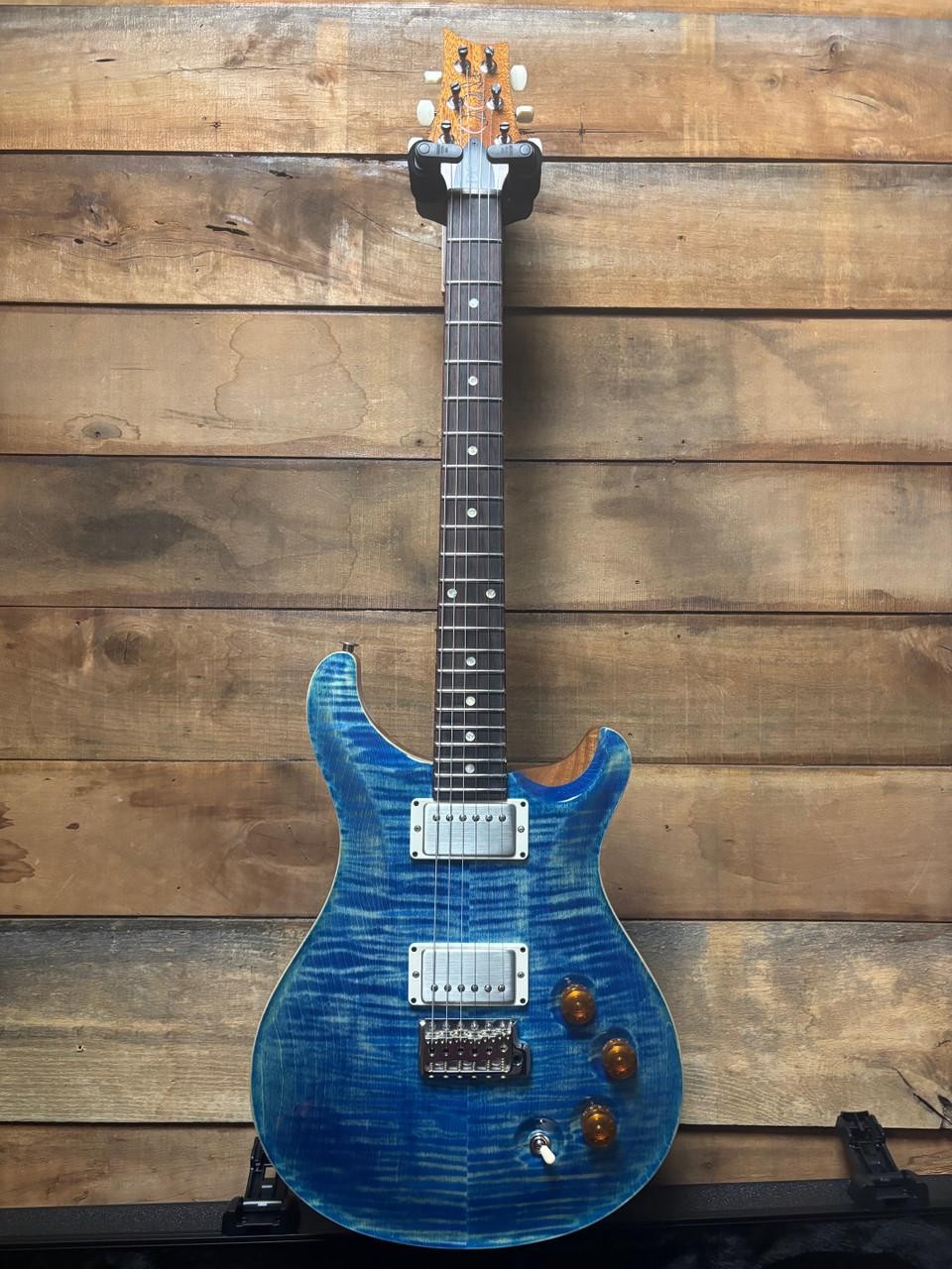 PRS DGT Moons Faded Blue Jean w/case