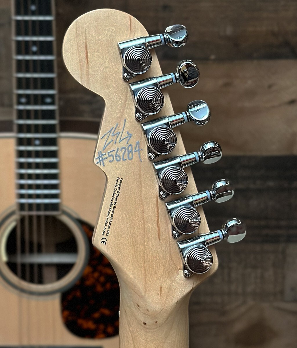 Reverend Charger HB Midnight Black Electric Guitar