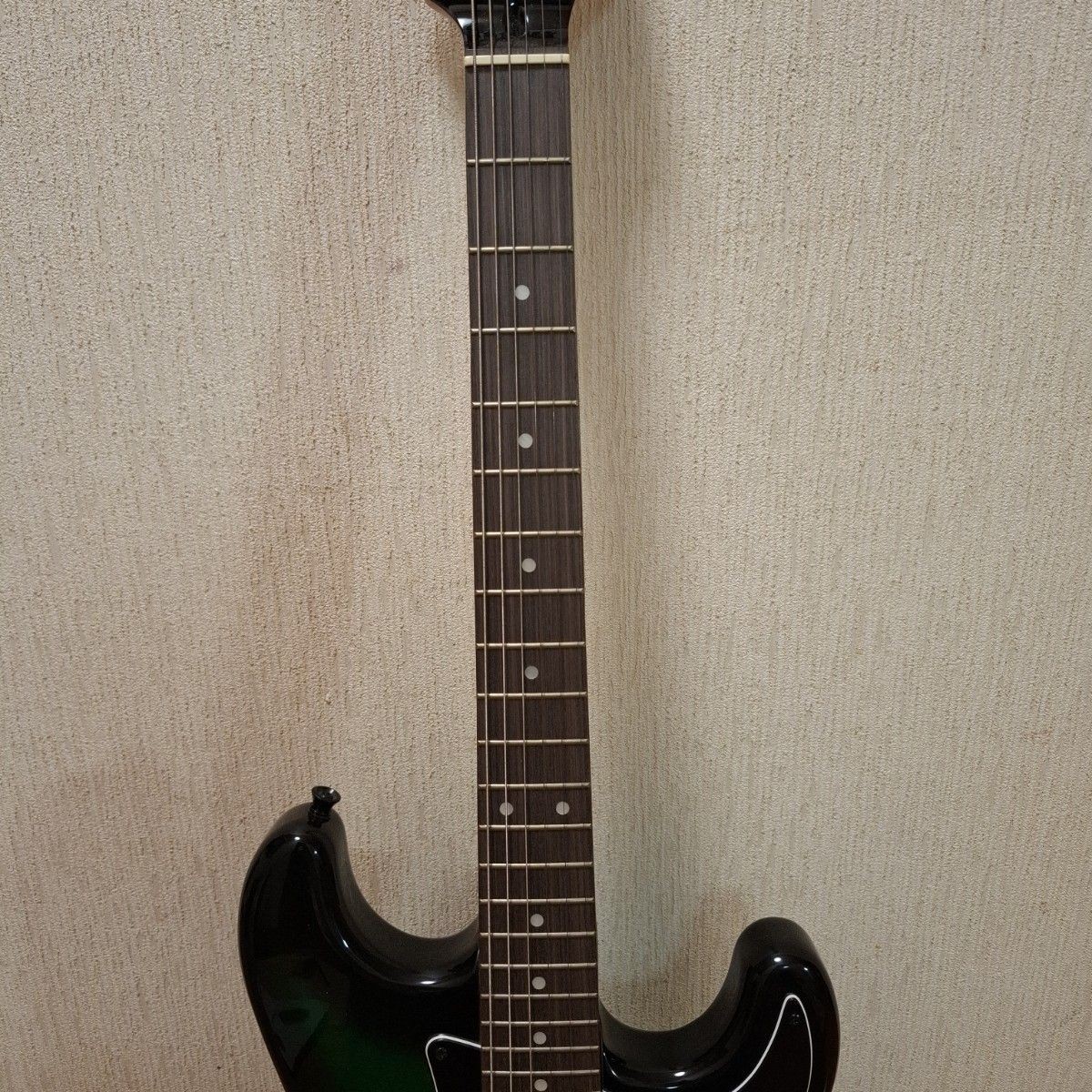 SELDER Electric Guitar Stratocaster Black Green