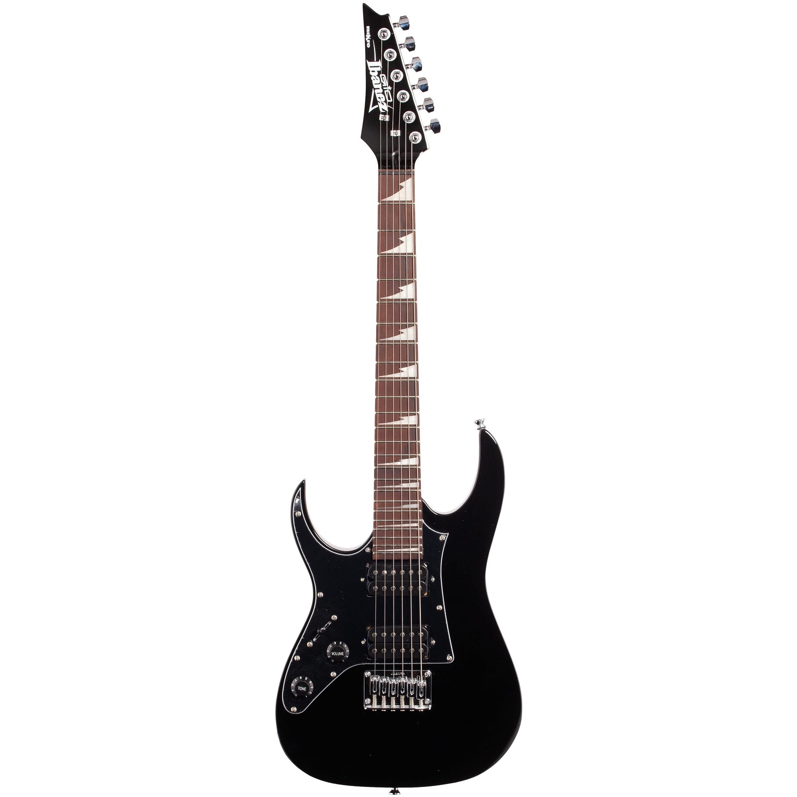 Ibanez GRGM21L Gio Mikro Left-Handed Mini E/G, Jatoba Fingerboard, Black Night