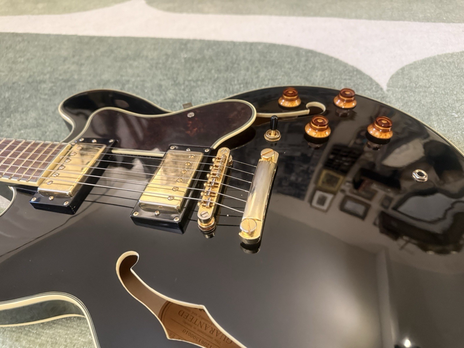 Listing Title 1999 Epiphone Sheraton II – Made in Korea – Fender Employee Owned
