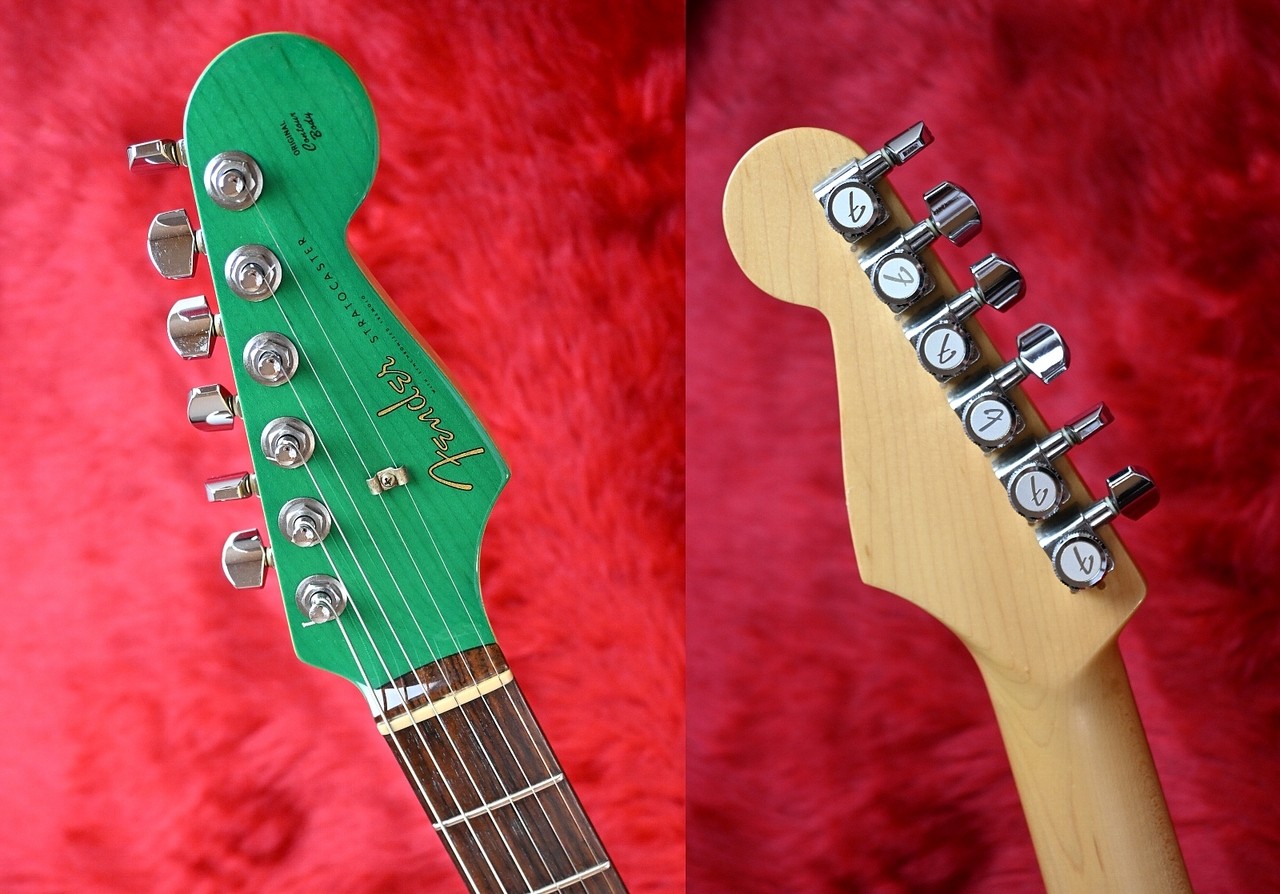 Fender Japan ST62 ASH MH SSH Mod. / Translucent Green (no260621)