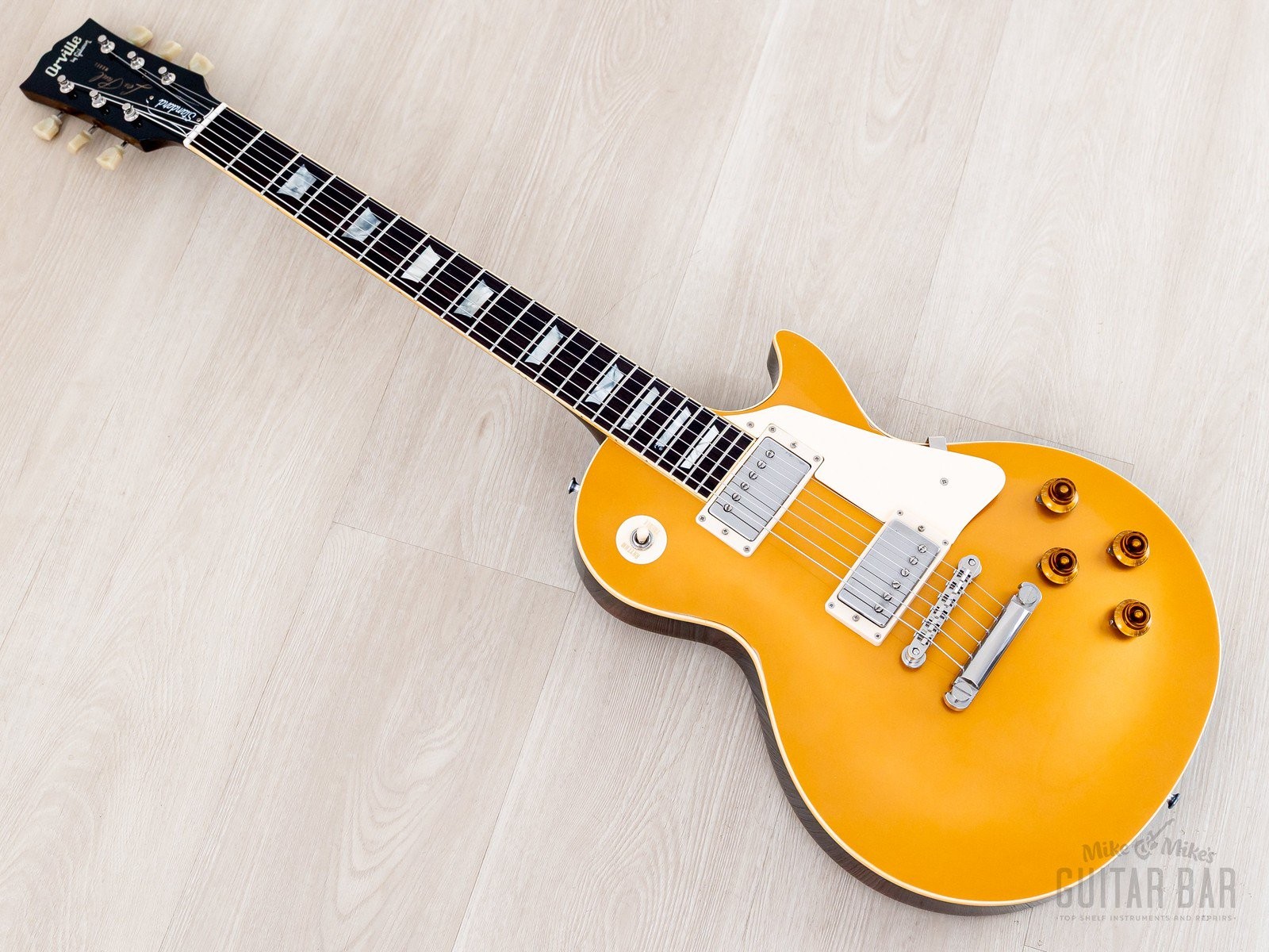 1992 Orville by Gibson Les Paul Standard Goldtop w/ Gibson USA Pickups & Case