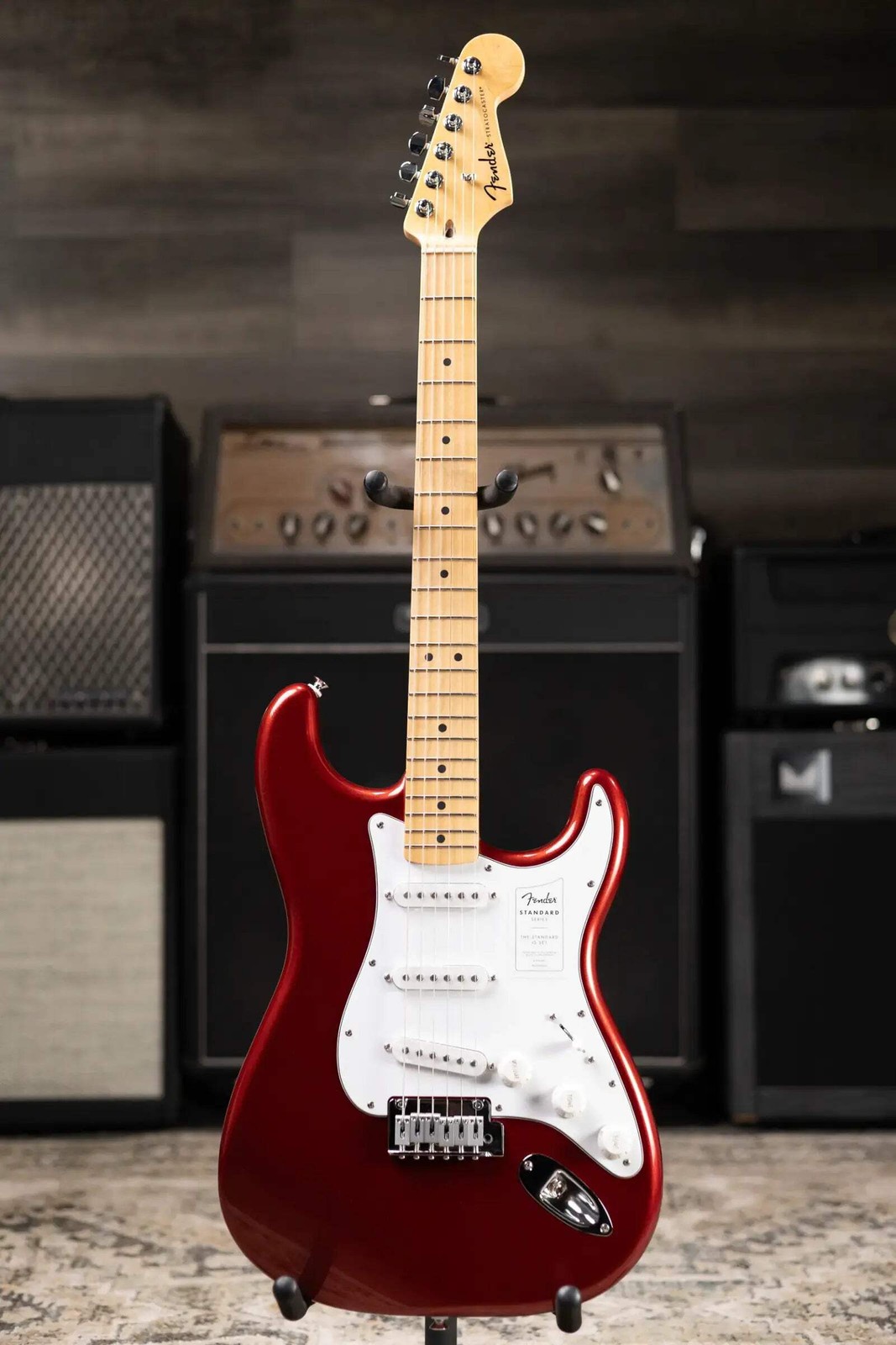 Fender Standard Stratocaster Electric Guitar – Candy Cola