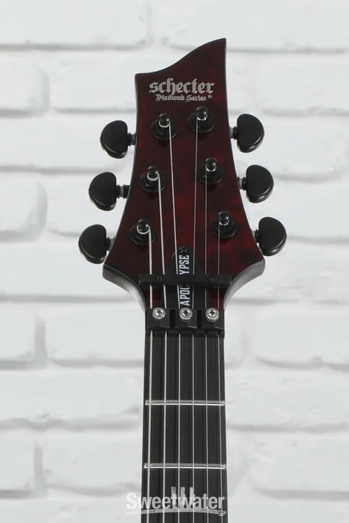 Schecter C-1 FR-S Apocalypse Electric Guitar – Red Reign