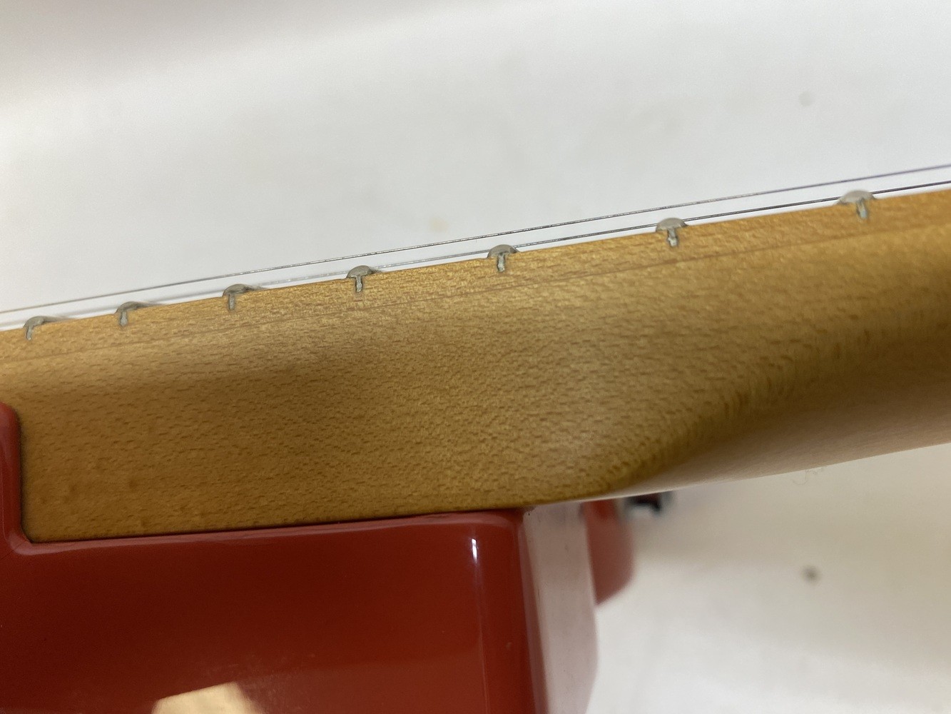 Noventa Telecaster®, Maple Fingerboard, Fiesta Red