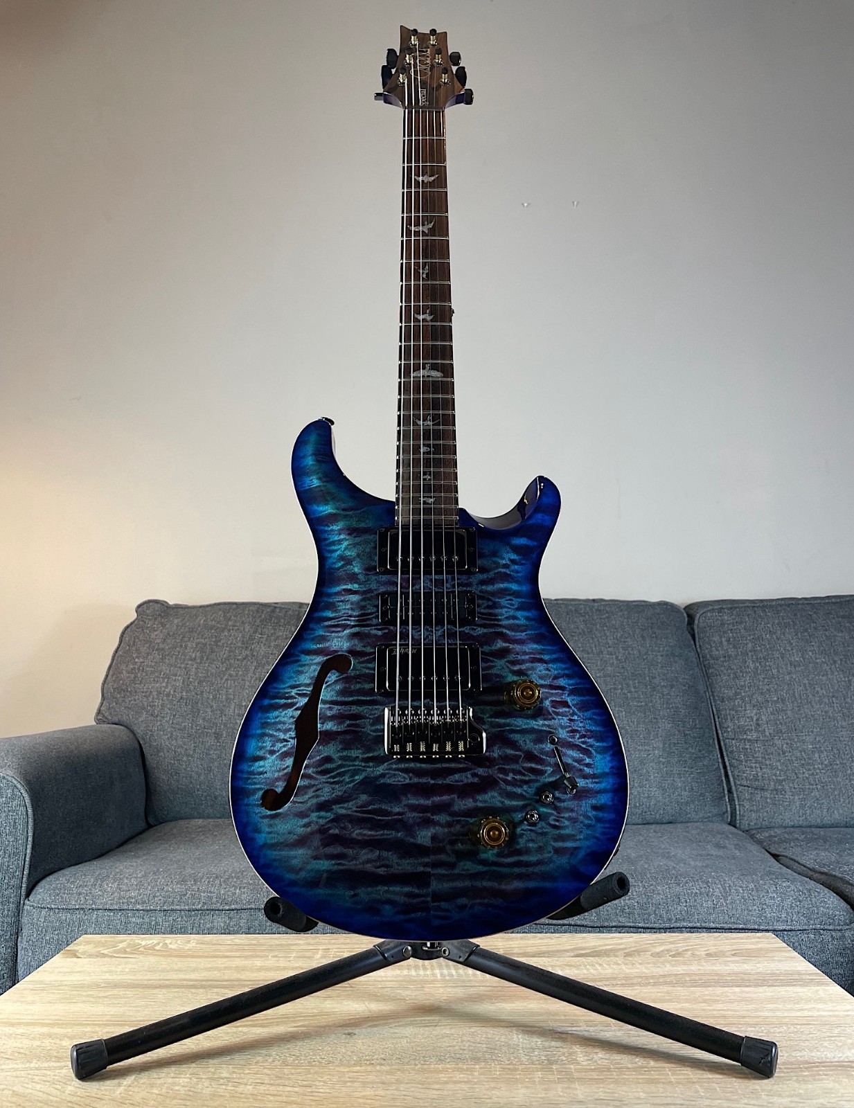 2025 PRS Special 22 Wood Library “Quilted 10-Top” Violet Blue Burst