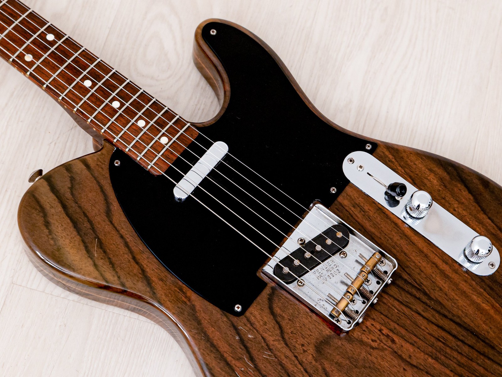 1985 Fender JV Rosewood Telecaster ’69 Vintage Reissue TL69-115 All Rose, Japan