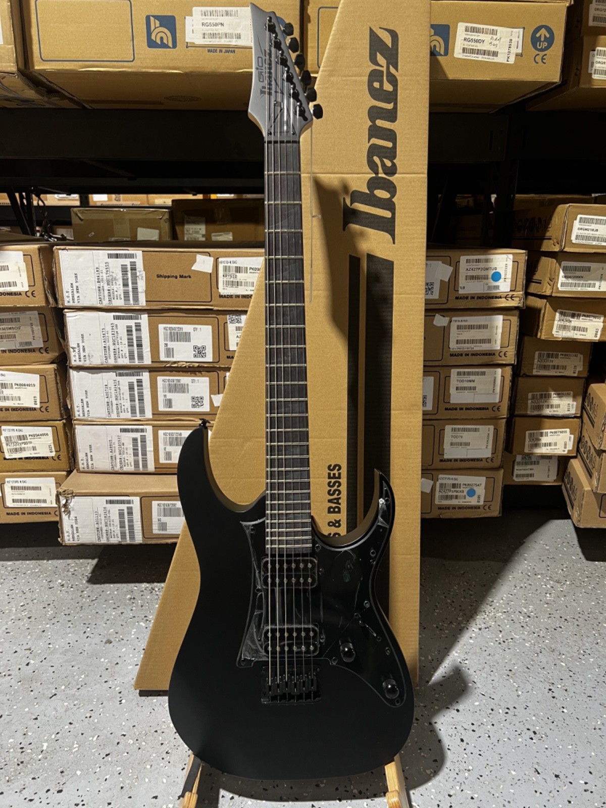 Ibanez Gio GRGR131EX Electric Guitar – Black Flat