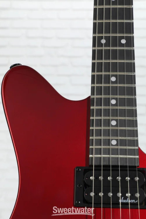 Jackson JS22 Surfcaster HT Electric Guitar – Metallic Red, Sweetwater Exclusive