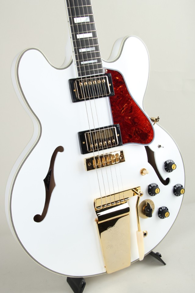 Epiphone Inspired by Gibson Custom Alex Lifeson 1976 ES-355 Reissue Alpine White