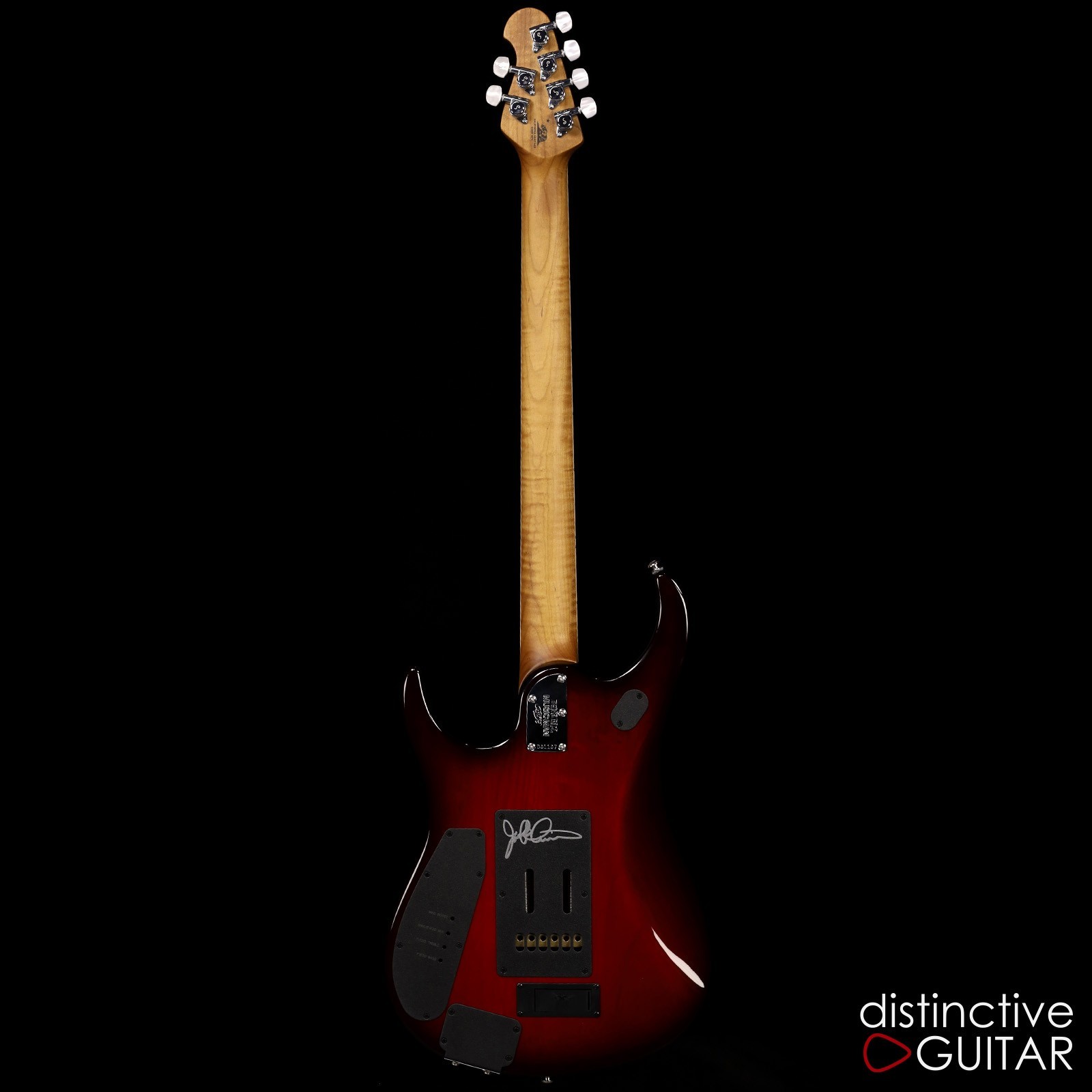 ERNIE BALL MUSIC MAN BFR JP15 BARITONE ORANGE CREAMSICLE – LIMITED PETRUCCI SIG