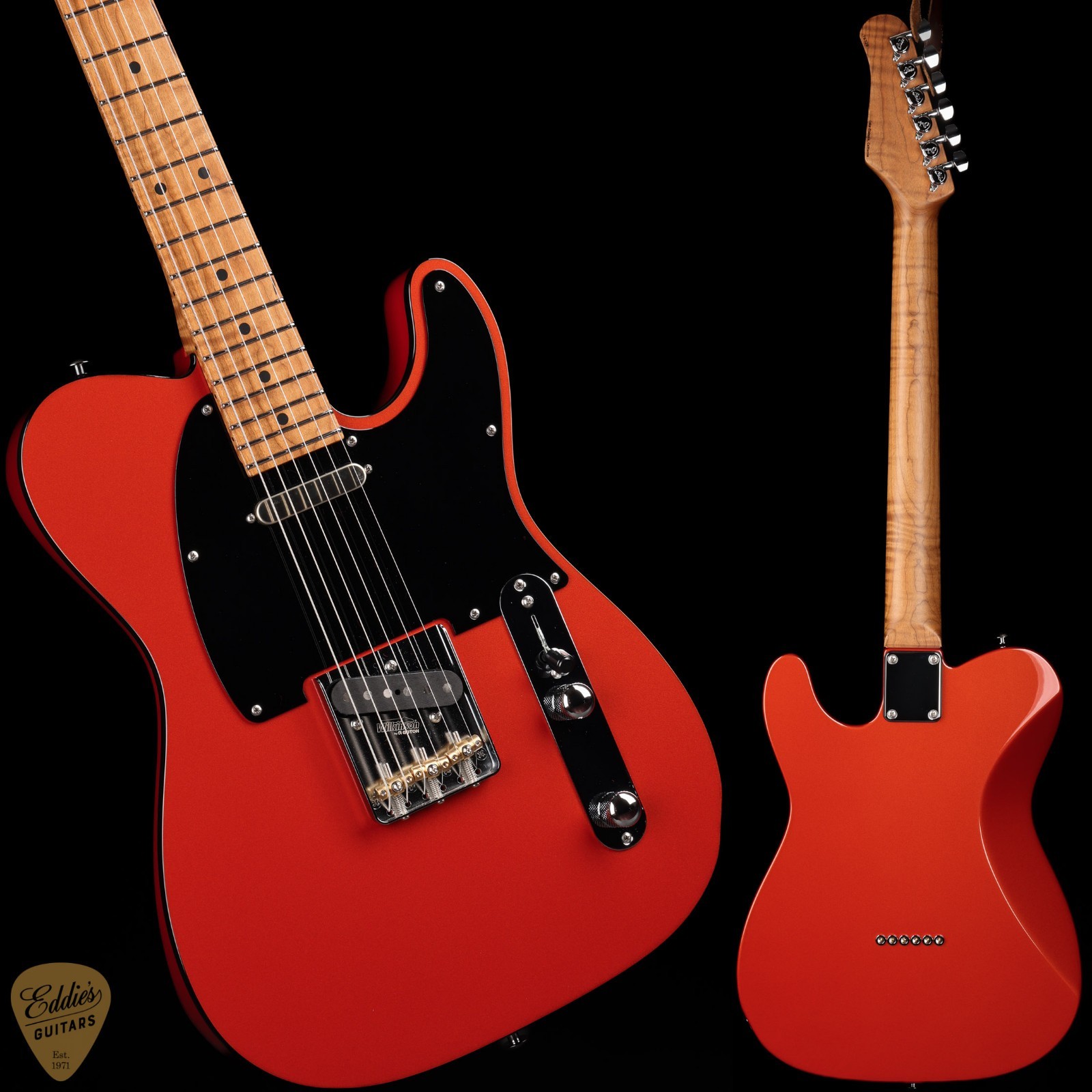 2024 – Suhr Eddie’s Guitars Exclusive Roasted Classic T – Orange Crush Metallic